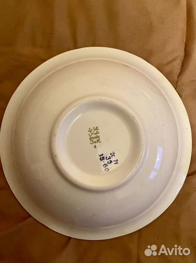 Тарелки СССР