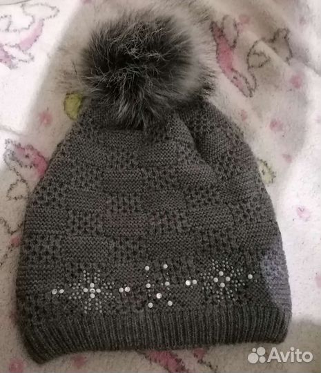 Шапка зимняя женская