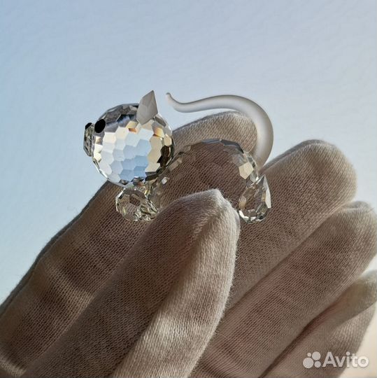 Статуэтка котенок, Чешский хрусталь Preciosa