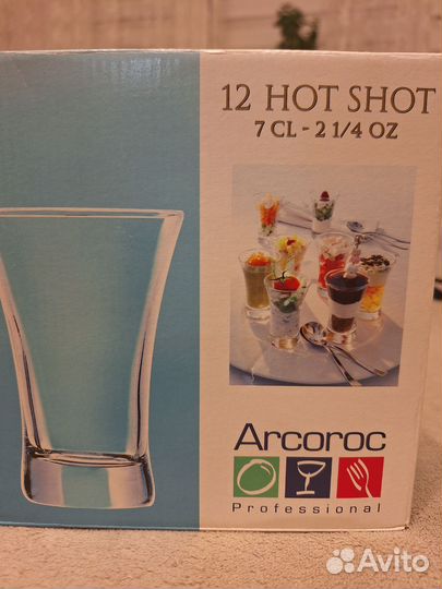 Набор стопок arcoroc Хот шот 12шт