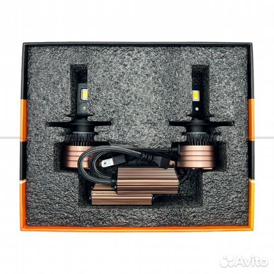 Светодиодные лампы Aozoom LC 65W цокольh7 6500K