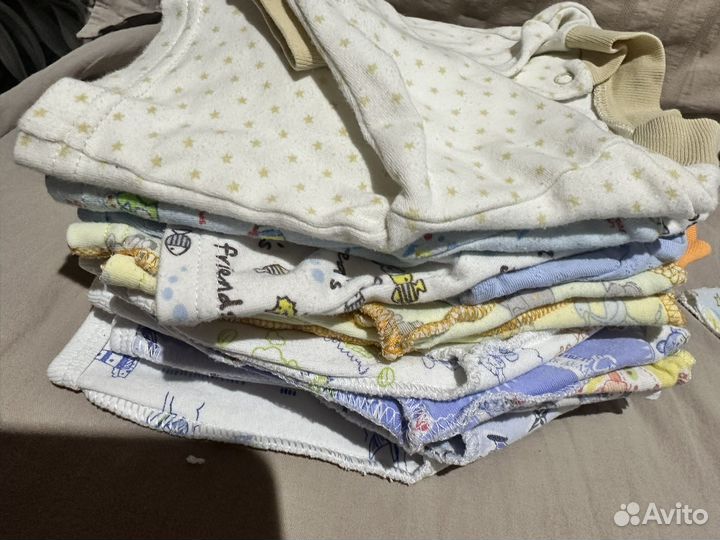 Детские вещи б/у для новорожденных пакетом
