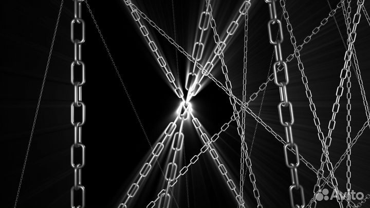 Цепь металлическая Стальная