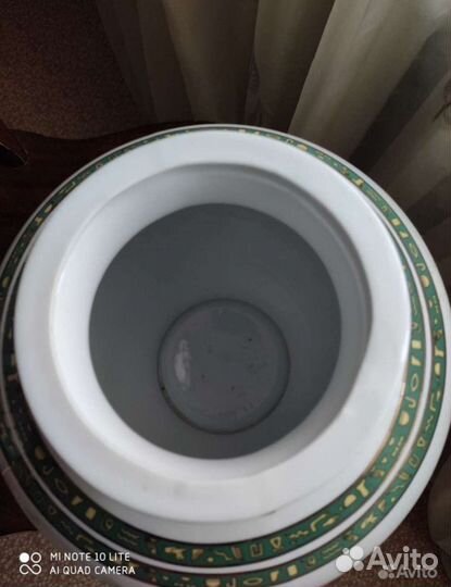 Фаянсовый бочонок Ваза Египет