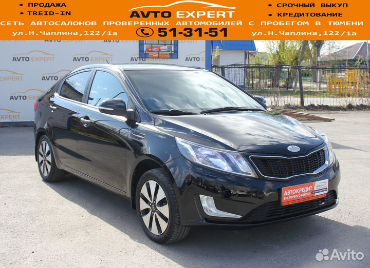 Kia Rio 1.6 AT, 2013, 189 000 км