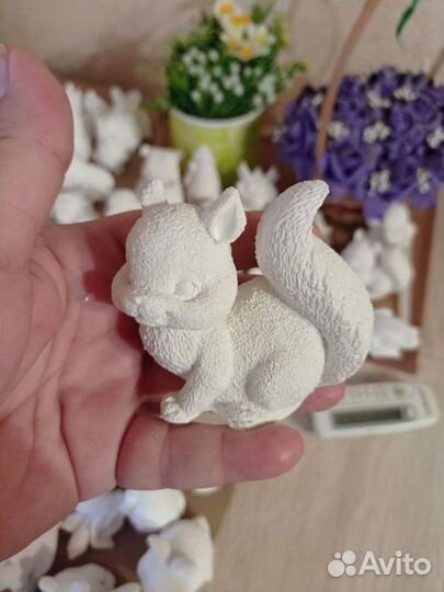 Гипсовые фигурки для раскрашивания для детей