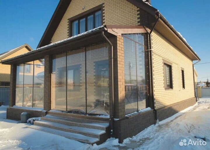 Остекление пластиковое дома коттеджа