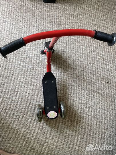 Самокат детский трехколесный бу