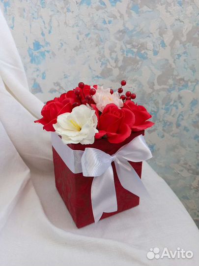 Мыльные букеты и цветы