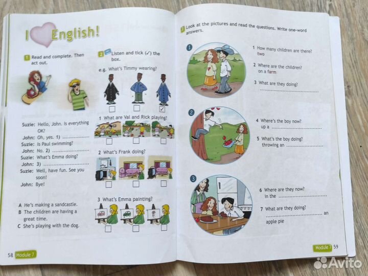 Рабочие тетради spotlight 2, 4