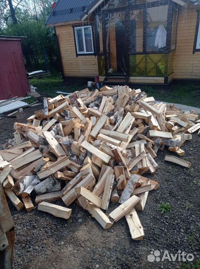 Дрова березовые колотые