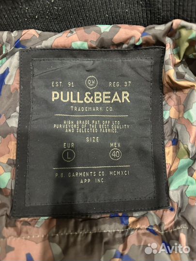 Pull and Bear зимняя куртка