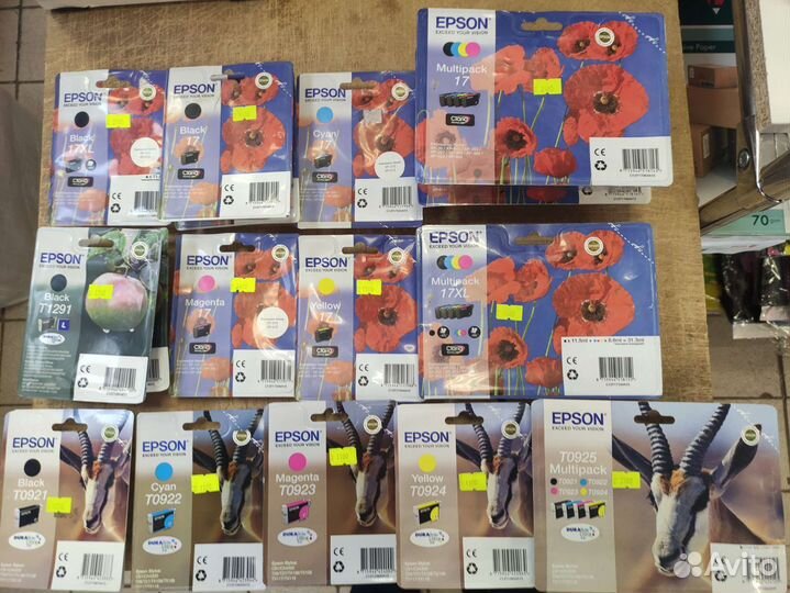 Картриджи HP,canon,epson,brother