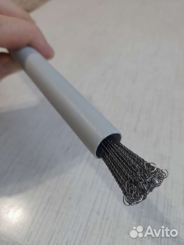 Поводки 30 см 50 шт с тубусом, струна