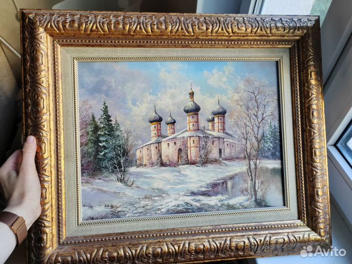 Картина на хосле 