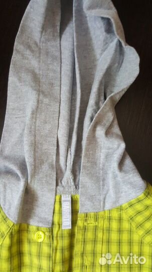 Майка с капюшоном рост 134
