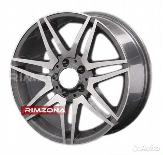 Литые диски R19 на Mercedes C-Class. Эфф1