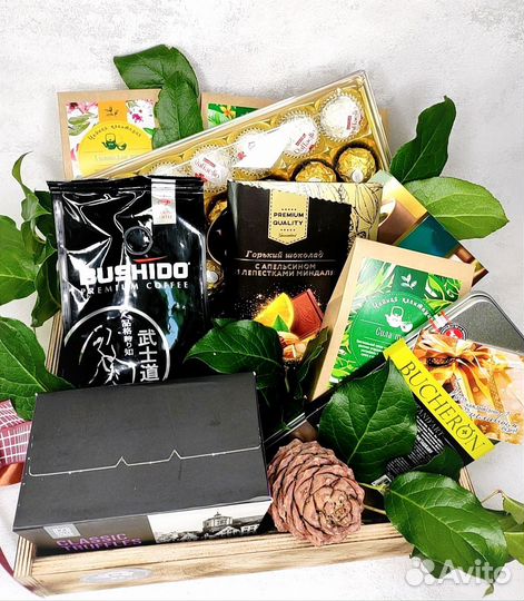 Подарочная корзина премиум