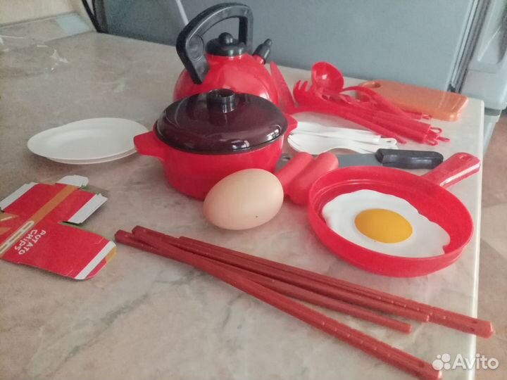 Детская посуда игрушечная