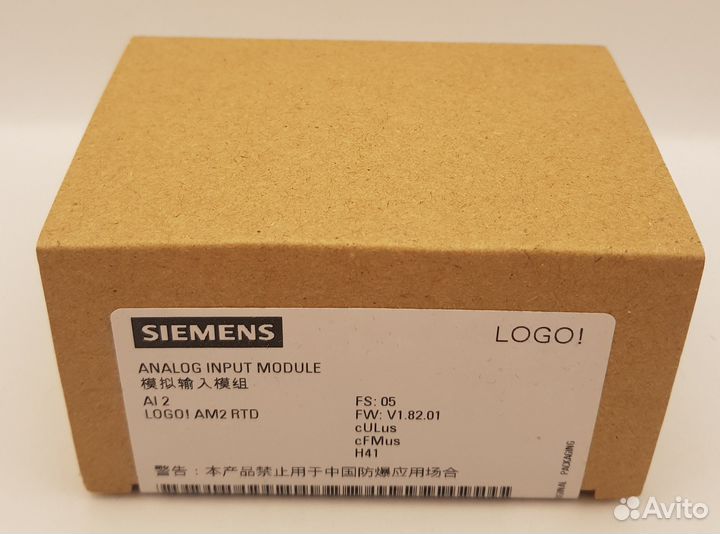 6ED1055-1MD00-0BA2 модуль расширения logo AM2 RTD