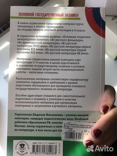 Подготовка к огэ литература