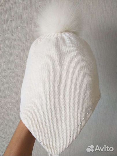 Шапка для девочки р. 52-54