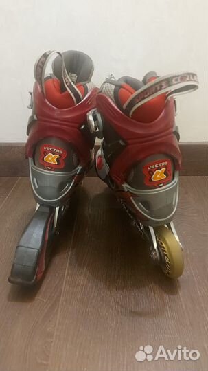 Роликовые коньки детские раздвижные