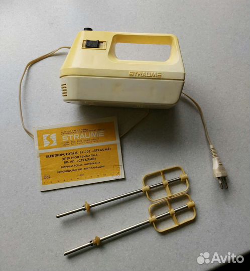 Электровзбивалка (миксер) Страуме вр-302