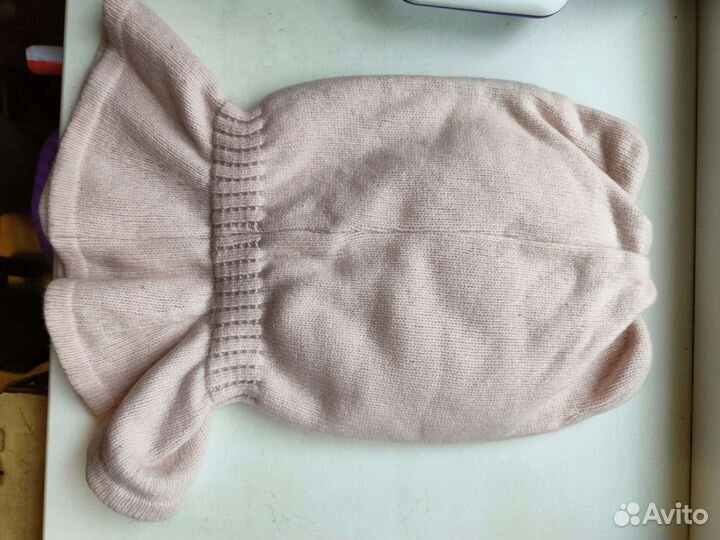 Шапка шлем для девочки 5-6лет