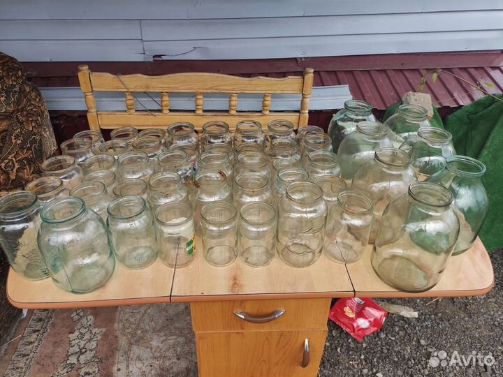 Банки стеклянные пакетом