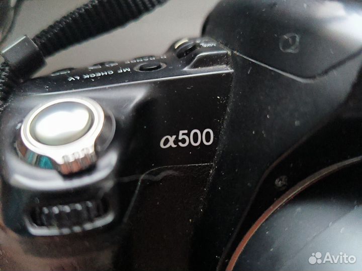 Зеркальный фотоаппарат sony alpha500