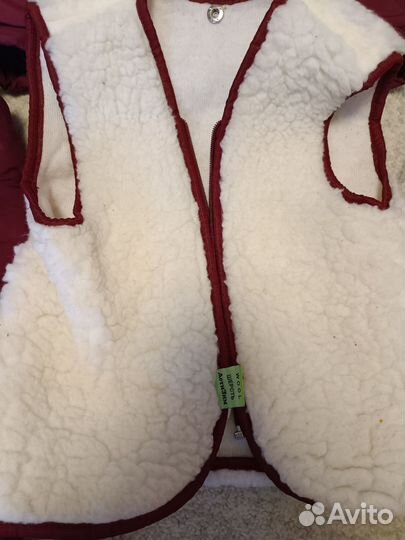 Зимний костюм для девочки 92