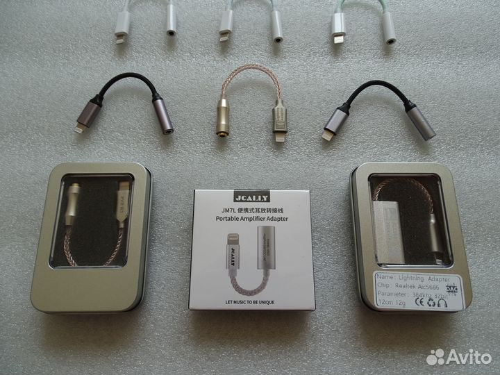 Адаптер с цап для iPhone