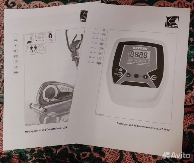 Эллиптический тренажер kettler