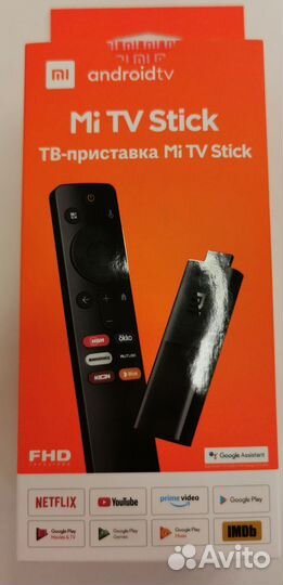 Xiaomi mi tv stick новый. рст