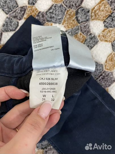 Джинсы мужские calvin klein jeans