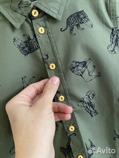 Рубашка для мальчика 104