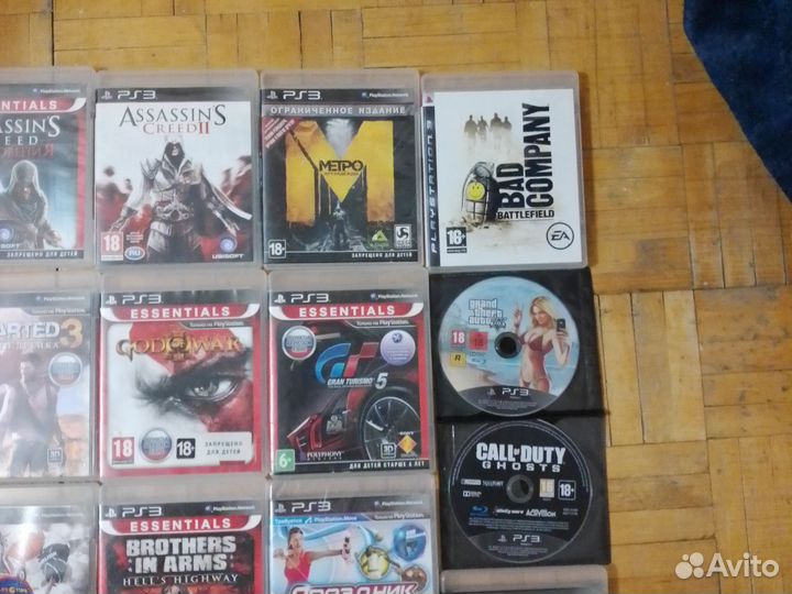 Игры диски PlayStation 3 ps3 NFS Uncharted 3 Thief