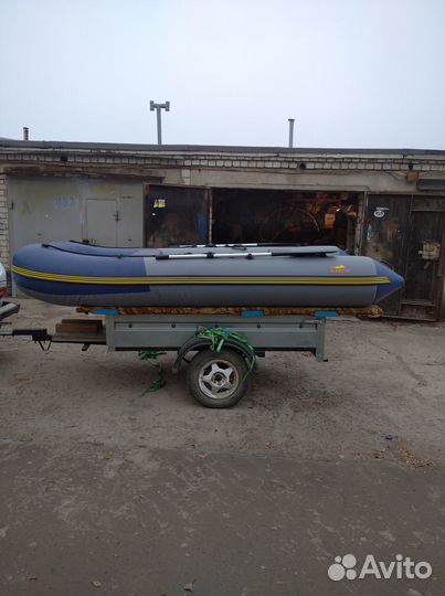 Лодка пвх Marlin-360 и мотор Sea-pro 9.9