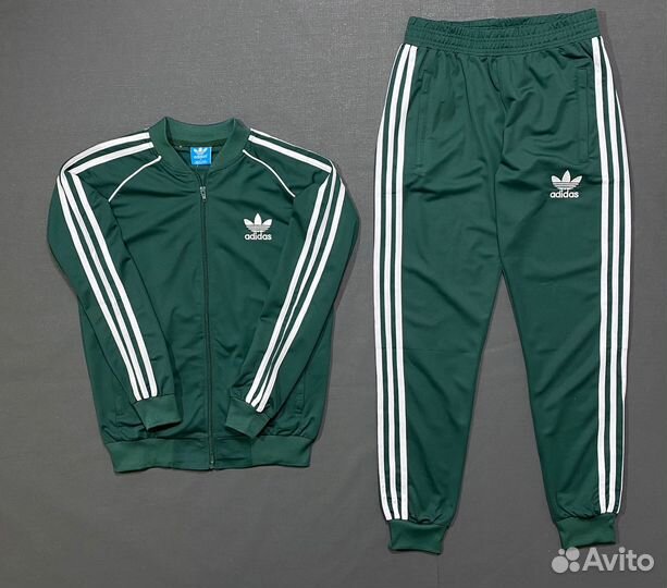 Спортивный костюм Adidas зеленый