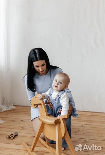 Комбинезон джинсовый на 80 см