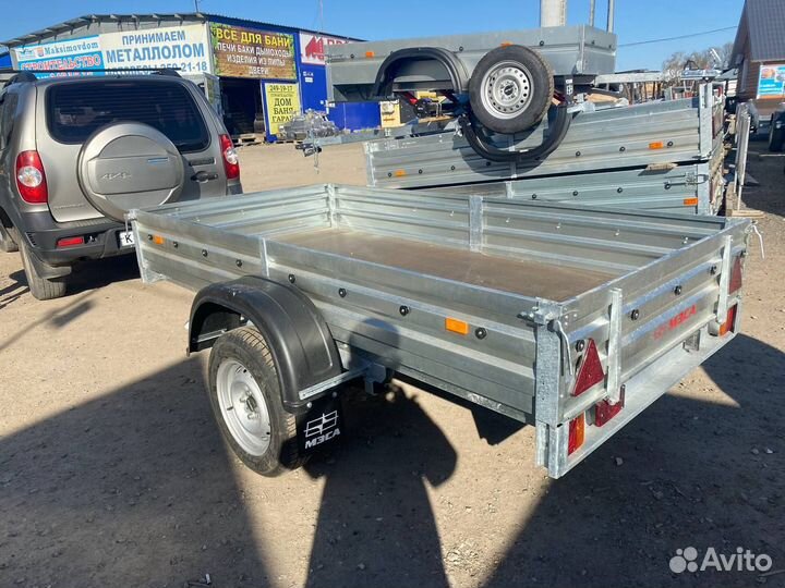 Прицеп мзса 817701.022. Установка фаркопа