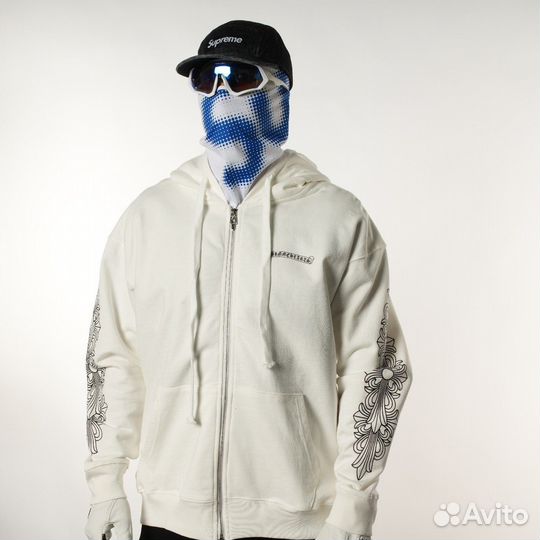 Chrome Hearts зип худи