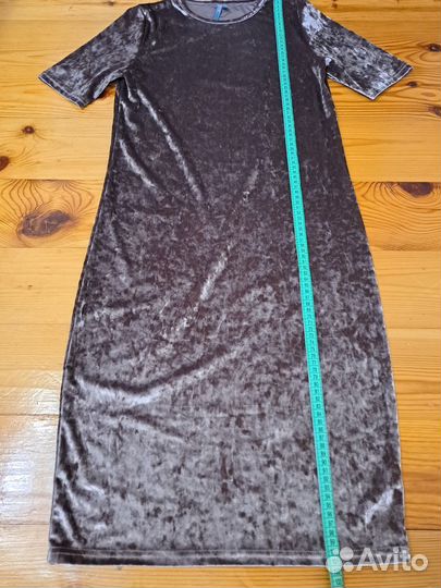Бархатное платье