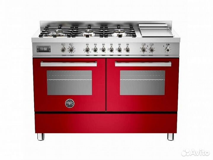 Варочный центр bertazzoni PRO1206gmfedrot