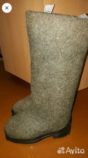 Валенки на резиновой подошве