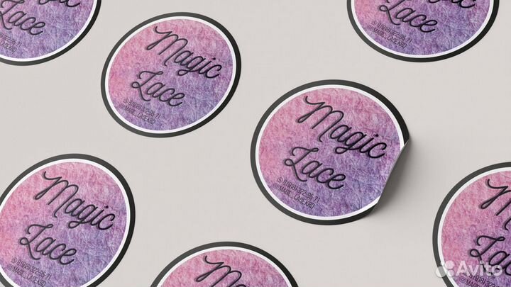 Печать наклеек, стикеров