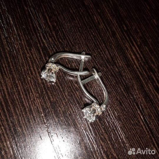 Серебряные серьги