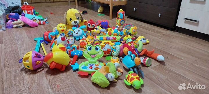 Игрушки погремушки пакетом