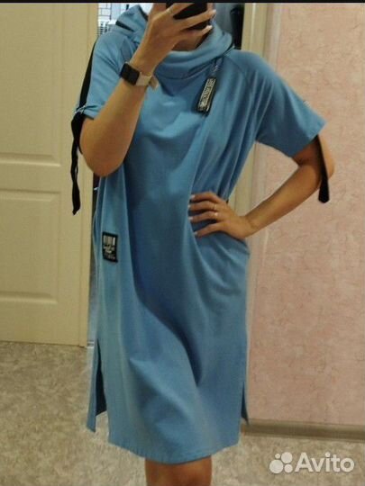 Новое спортивное платье 46